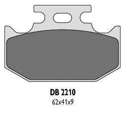 Klocki hamulcowe Delta DB 2210 MX-D KH152 KH152/2