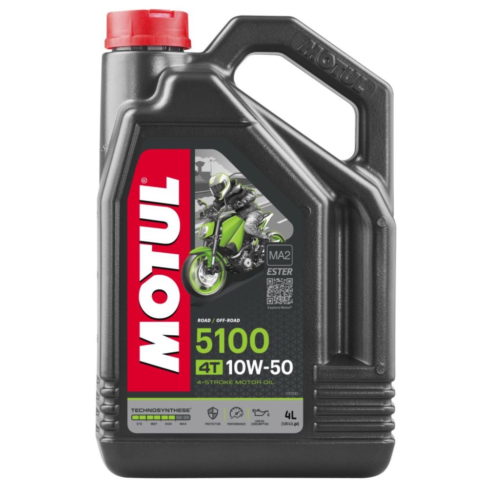 Olej silnikowy MOTUL 4T 5100 10W50 4L