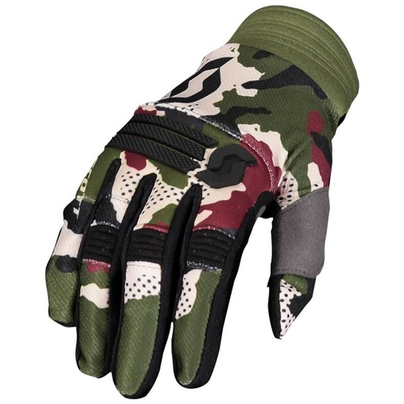 SCOTT Rękawice Glove X-Plore green tan