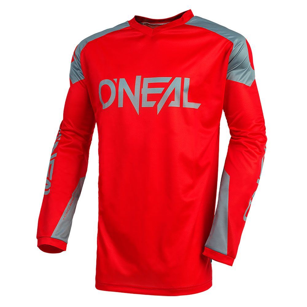 Bluza Koszulka MX O'neal Matrix red/gray XL